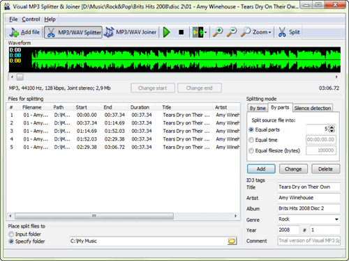 Visual MP3 Splitter & Joiner 8.2 Build 85 + Portable Visual MP3 Splitter & Joiner 8.2 Build 85 + Portable