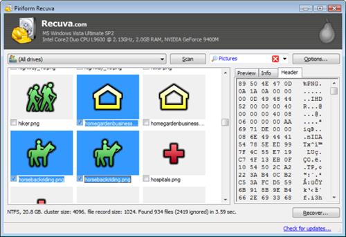 Piriform Recuva Professional 1.50.1036 Multilingual Piriform Recuva Professional 1.50.1036 Multilingual
