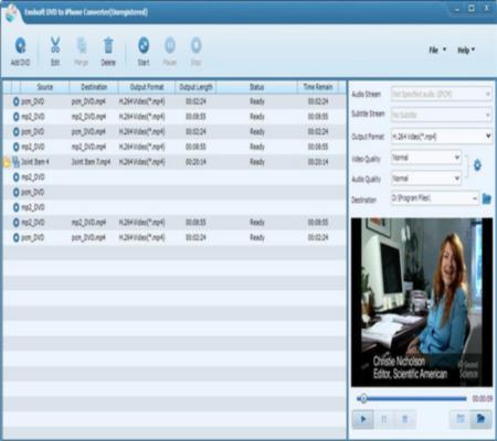 EnolSoft DVD to iPhone Converter 3.6.0.0 EnolSoft DVD to iPhone Converter 3.6.0.0