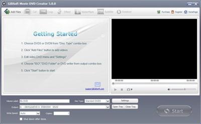 GiliSoft Movie DVD Creator 5.6.1 GiliSoft Movie DVD Creator 5.6.1