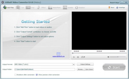 GiliSoft Video Converter 8.6.1