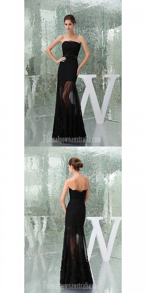 Australia Formal Dress Evening Gowns Black Petite A-line Strapless Long Floor-length Lace Dress Tulle
https://www.formalgownaustralia.com/semi-formal-dresses.html