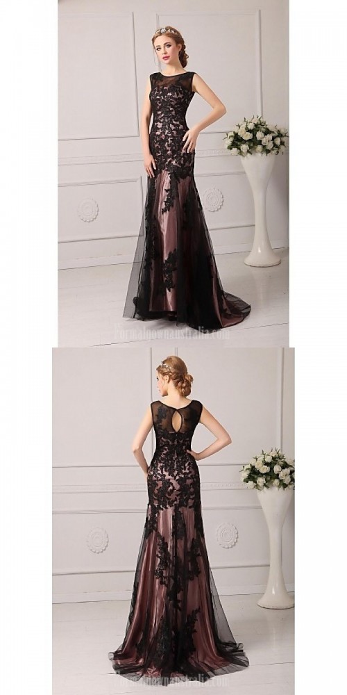 Australia-Formal-Evening-Dress-Black-Plus-Sizes-Dresses-Petite-A-line-Jewel-Court-Train-Tulle.jpg